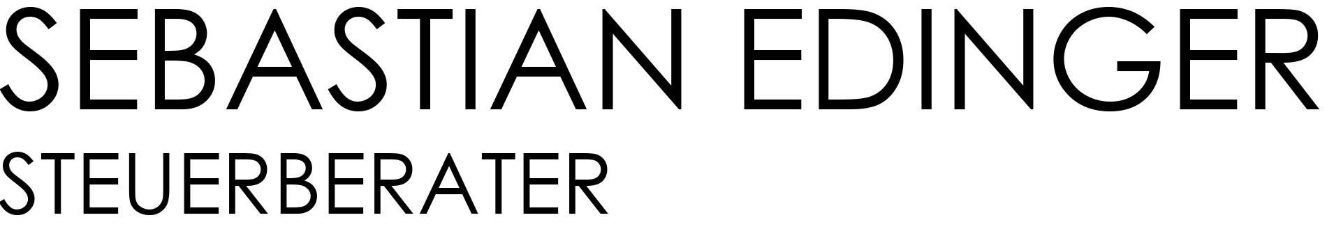 Sebastian Edinger Steuerberater